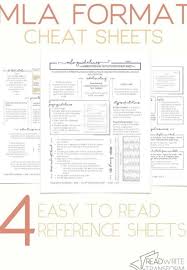 Use This Mla Format Cheat Sheet For Middle School And High School Students To Refer To Whenever They Wr Ap Language And Composition Writing Lessons Ap Language
