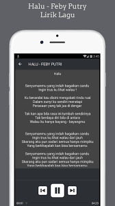 Feby Putri Halu Lirik Lagu For Android Apk Download