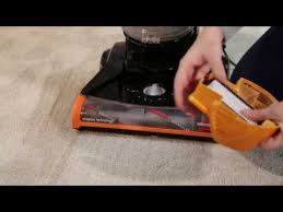 Bissell Powerforce Helix Turbo Bagless Vacuum 2190 Belt Cleanview Bagless Vacuum Cleaner Excessive Noise Youtube