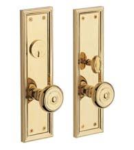 You may check out the baldwin hardware website at baldwinhardware.com for a detailed showcase of their complete line. Baldwin Entry Sets Baldwin Mortise Locksets Doorware Com