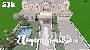 Bloxburg aesthetic cabin room pictures all about home design bloxburg aesthetic cabin room. Elegant Mini Mansion Bloxburg Build 53k Youtube