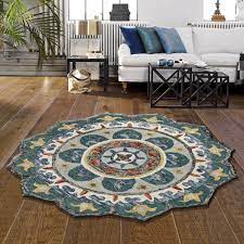 Add to cart add to cart add to cart add to cart add to cart add to cart customer rating: Lr Home Sinuous Eclectic Floral Mandala Area Rug Overstock 30143479