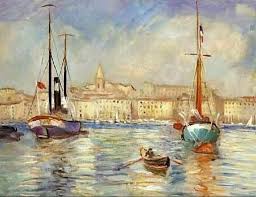 Charles Camoin Port De Marseille Le Port Expressionist Landscape Museums In Paris