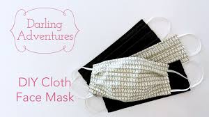 They are used by healthcare workers to. Diy Sew A Face Mask With Elastic Straps Filter Pocket Very Easy Youtube