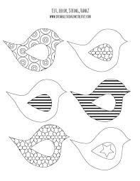 Colorable Spring Banner Free Printable And Mfb Catholic Sprouts Bird Template Applique Patterns Spring Banner