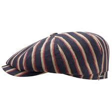 Casquette Hatteras Stripe Lie De Vin Traclet Casquette Chapeau Homme Chapeau