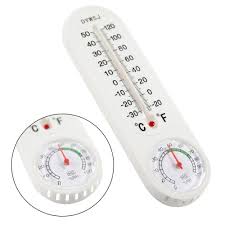 Fill your cart with color today! Sunsky Household Indoor Wall Mounted High Precision Wet Dry Digital Thermometer