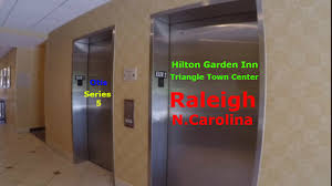 Otis Hydraulic Elevators Hilton Garden Inn Triangle Town Center Raleigh Nc Youtube