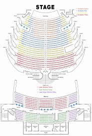 Unfolded Cadillac Palace Seating Chart Fisher Theatre