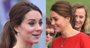 Stylish Pregnancy: Kate Middleton Rocks Red Katherine Hooker Dress and  Jimmy Choo Pumps