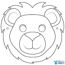 When it gets too hot to play outside, these summer printables of beaches, fish, flowers, and more will keep kids entertained. Lion Mask Coloring Page Free Printable Coloring Pages Regarding Lion Mask Coloring Pages Download Mor Printable Animal Masks Lion Coloring Pages Animal Masks