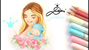 Mama Bibi Mit Baby Zeichnen Herzlichen Gluckwunsch Zur Geburt Bibisbaby Youtube