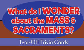 The more questions you get correct here, the more random knowledge you have is your brain big enough to g. What Do I Wonder About The Saints Tear Off Trivia Card Pack Product Goods Creative Communications Catholic