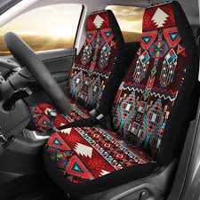 Tribal Aztec Indians Native American Universal Fit Car Seat Covers Fit Car Car Seat Cover Sets Truck Seat Covers