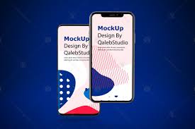 Every mockup is free, every mockups is easy to download. Ios Android Mockup In Device Mockups On Yellow Images Creative Store