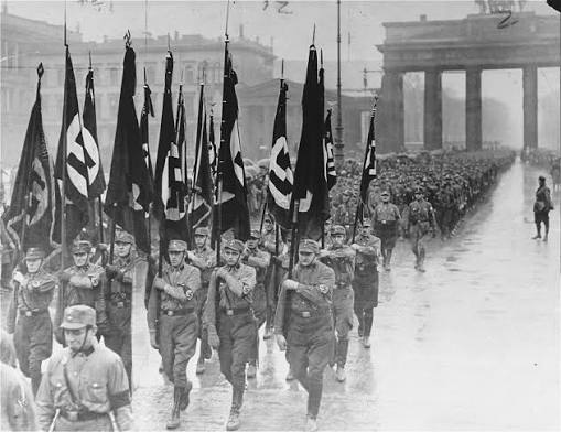 The "Night of Long Knives" began #OnThisDay in 1934. On orders from Adolf  Hitler in late June and early July 1934, the SS arrested and killed  approximately 100 people, including top Nazi