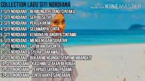 Istimewanya album kali ini ialah zikir atau selawat yang dialunkan merupakan munajat harian yang selalu didengari atau dibaca namun telah diolah dalam melodi yang lebih indah. Koleksi Lagu Siti Nordiana Part 1 Youtube