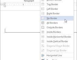 How To Insert Different Horizontal Lines To A Word Document Words How To Remove Horizontal