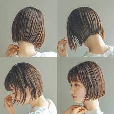 シルエットを重視する女性多数 横顔美人が叶うヘアスタイル集 hair ヘアスタイル ボブ ボブヘア ブラントヘアカット