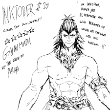 Patih gajah mada juga dikenal akan sumpah palapa yang diucapkannya. F A R E B A K E On Twitter Day 29 Create Own Servant I M In A Rush Mind The Proportion Tt Tt So I Just Can Make This Gajah Mada From Indonesia