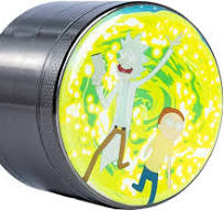 Buy Rick and Morty Spice Grinder,Large 4 Piece 2"inch ...