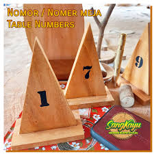 Check spelling or type a new query. Nomor Meja Nomer Meja Kayu Rumah Makan Kafe Segi Tiga Rustic Dekorasi Lazada Indonesia