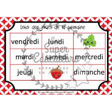 Les noms des jours de la semaine, dans les langues latines, tiennent leur origine des noms de divinités de la mythologie romaine. 8 Jeux Pour Apprendre Les Jours De La Semaine