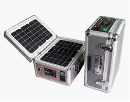 portable solar powered generator