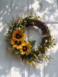 Reserved For Kathy Spring Wreath Summer Wreath Yellow Daisy Etsy Spring Door Wreaths Wreath Decor Summer Door Wreaths