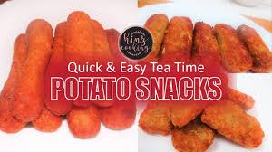 3 easy potato snack recipes tea time
