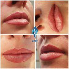 Micropigmentacion En Labios Tecnica Runtoapunto Difuminado Efecto De Degradacion De Mayor A Menor Intensidad El Res Lip Blush Nose Ring Septum Ring