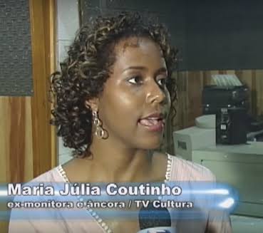 Resultado de imagem para maria julia coutinho na tv cultura"