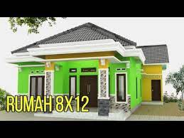Rumah minimalis 1 lantai 3 kamar tidur yang kerap dijadikan alternatif bagi mereka yang bermukim di lahan sempit namun ingin membangun rumah ini apabila didukung dengan furniture yang bagus dan unik juga akan menawan. Desain Rumah Minimalis Modern 8x12 1 Lantai 3 Kamar Tidur Mewah Masa Kini Haq Desain Youtube