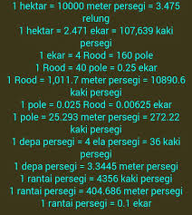 Satu hektar sama dengan berapa meter persegi dengan cara mudah paman apiq. Ø§Ù„Ø¶ÙˆØ¶Ø§Ø¡ ØµÙˆÙÙŠ ÙŠØ¹ØªØ¨Ø± 1 Ekar Berapa Rantai Caallenblog Com