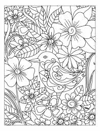Floral Coloring Pages For Adults Best Coloring Pages For Kids Coloring Pages Nature Abstract Coloring Pages Flower Coloring Pages