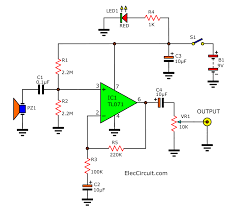 Power output at 200 watt in super bridge model so help to you have a high quality circuit in power amp circuit with pcb design 1500w power amplifier electronic schematic diagram amplifiercircuits com 400 watts stereo audio amplifier. Acoustic Guitar Pickup Circuit Wireless Using Tl071 Eleccircuit Com