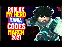 You can always come back for my hero mania codes because we update all the latest coupons and special deals weekly. All New Roblox My Hero Mania Codes April 2021 Gamer Tweak