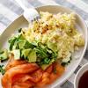 Whisk your eggs and cream together. 1
