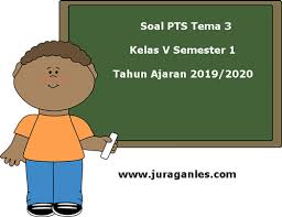 Soal Pts Uts Tema 3 Kelas 5 Semester 1 K13 Tahun 2019 2020 Juragan Les