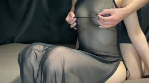 【パート1：前戯】スケスケ衣装の高身長彼女とのラブラブセックス〈手マン巨乳エロ下着手コキ素人〉