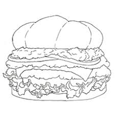 Orders $75 or more ship free! 10 Printable Burger Coloring Pages For Your Little One