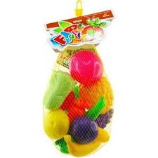Image result for plastic fruit in netje sinaasappel appel citroen peer
