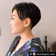 asian short hair inspirationはinstagramを利用しています repost hairandspace velon with get repost 刈り上げ2ブロック女子 スタイリスト 判田 hair s 2021 アジア人 ショートヘア ベリーショートヘア ショートのヘアスタイル