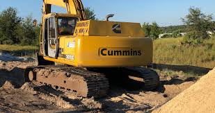 Long reach excavator it is a extremely versatile machine because the operators can change the large metal bucket of the long reach excavator and use other attachments for better demolition results. Machine Of The Month Cummins B4 5 Powered Excavator Cummins Inc