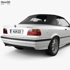 Bmw 3 Series E36 Convertible 1994 3d Model Bmw 3 Series Car 3d Model 3d Model