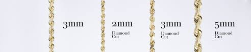 5mm 26 Inches Long 14k Diamond Cut Rope Chain 35 Off