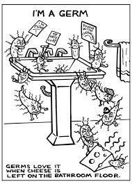The original format for whitepages was a p. Germs Coloring Pages Learny Kids