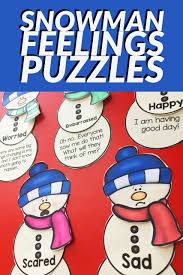 Feelings And Emotions Activity For Winter Or Christmas Emotions Activities Social Work Activities Feelings And Emotions