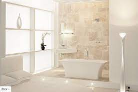 Shiny finishes, including a curvaceous faucet, metal vanity legs, and silver tub feet, add interest. 61 Calm And Relaxing Beige Bathroom Design Ideas Digsdigs