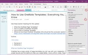 How To Use Onenote Templates Everything You Need To Know Onenote Template School Template One Note Microsoft
